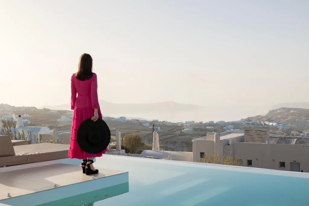 SUITE LUXURY Room, Zannos Melathron Hotel By Omilos Hotels, Santorini