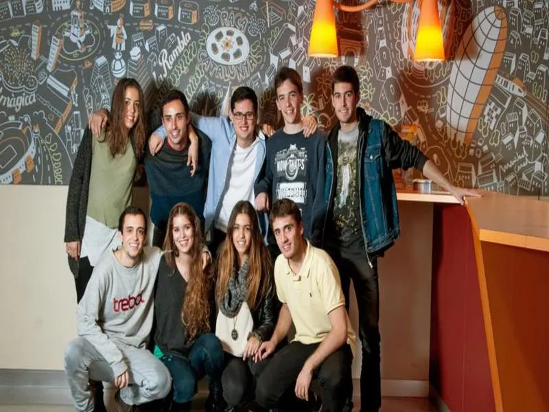 Lobby, Youth Hostel Pere Tarres, Barcelona
