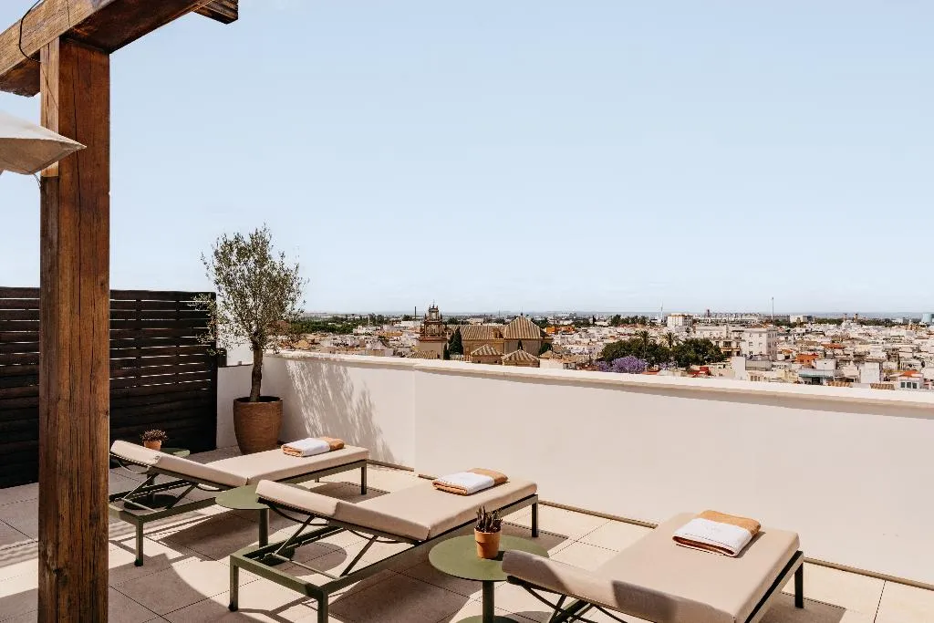 Terrace, Hotel Colón Gran Meliá, Seville