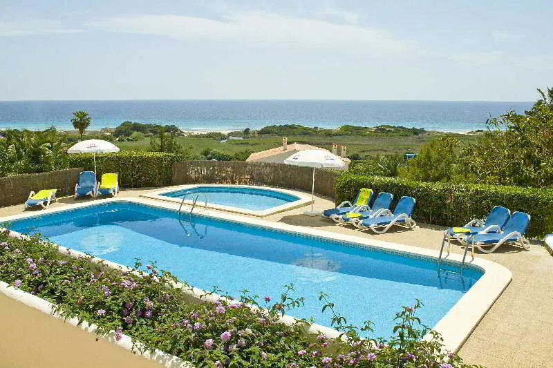 Pool, Sunset Son Bou, Menorca