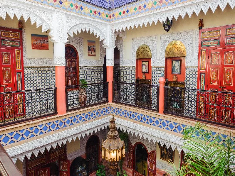 Lobby, Riad Bleu Du Sud, Marrakech