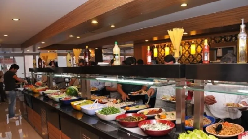 Restaurant, Aes Club, Dalaman