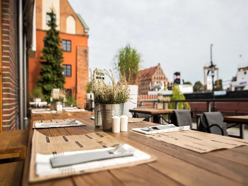 Terrace, Hanza Hotel, Gdansk