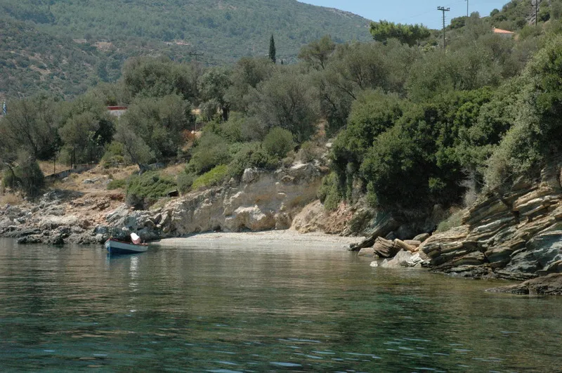 Beach, Kerveli Village, Samos