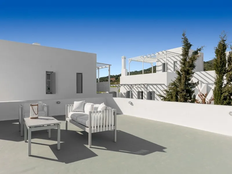 Terrace, White Village, Rhodes