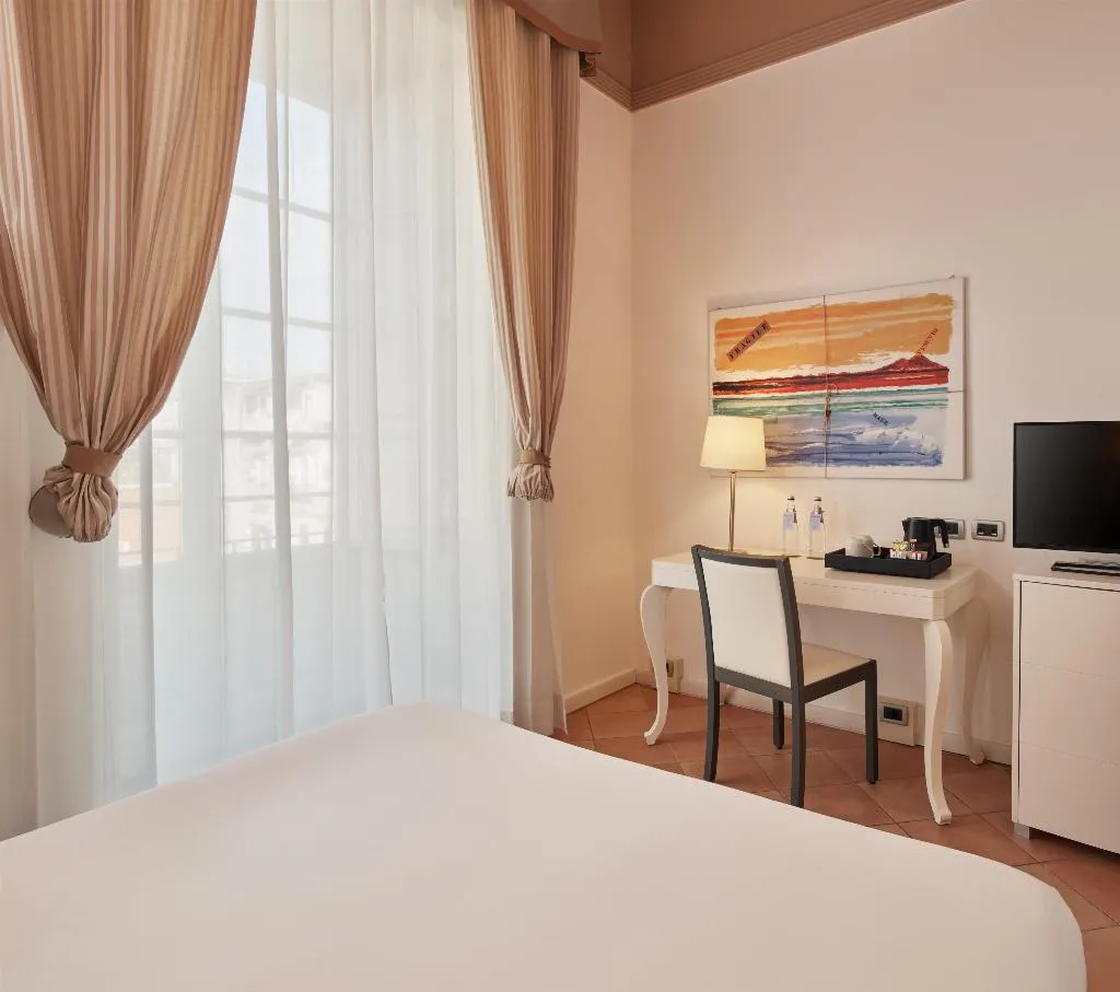 DOUBLE GUEST ROOM QUEEN BED Room, Palazzo Caracciolo Naples, Naples