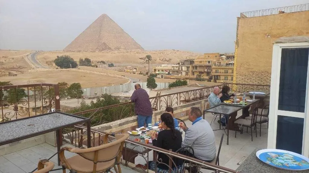 Terrace, Pyramids View Inn, Cairo