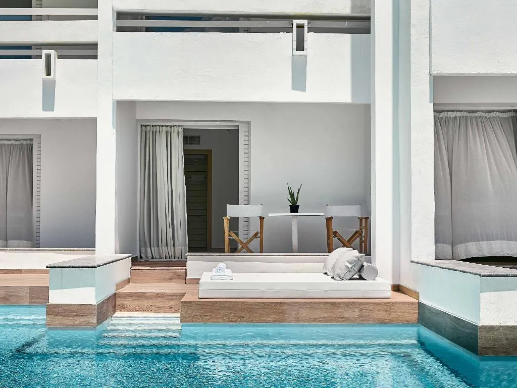 Double or Twin POOL VIEW Room, Grecotel LUXME White, Crete