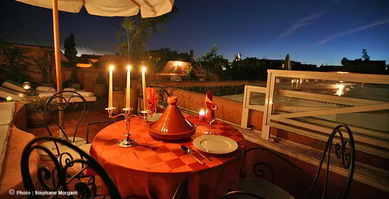 Restaurant, Riad Aloes, Marrakech