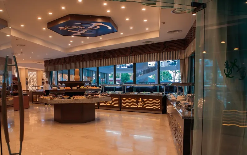 Restaurant, Lancora Beach Hotel, Antalya