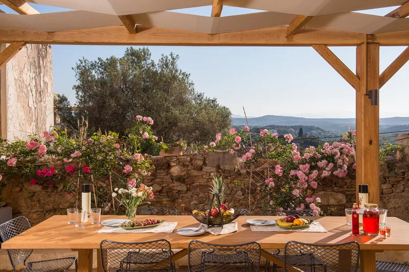 Terrace, Lameriana Secret Village, Crete