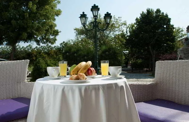 Terrace, Royal House Kallithea, Halkidiki