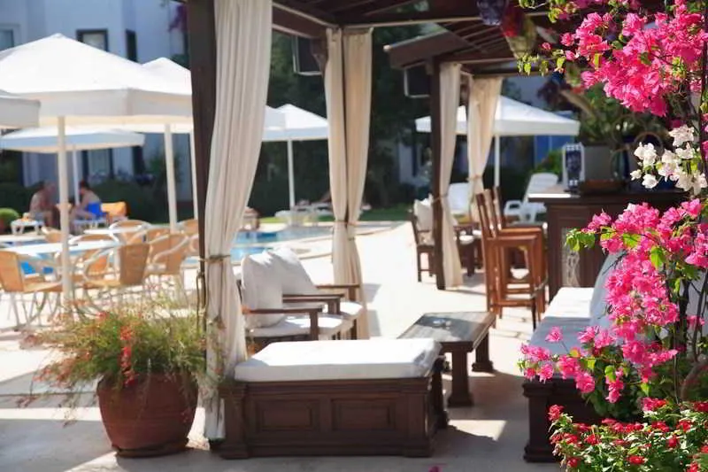 Terrace, Princess Artemisia Hotel, Bodrum