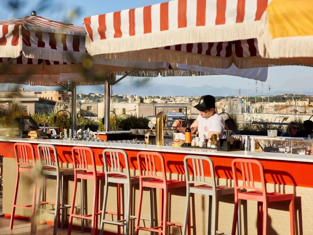 Terrace, Mama Shelter Roma, Rome