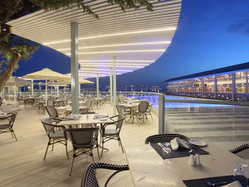 Terrace, Arina Beach Resort, Crete