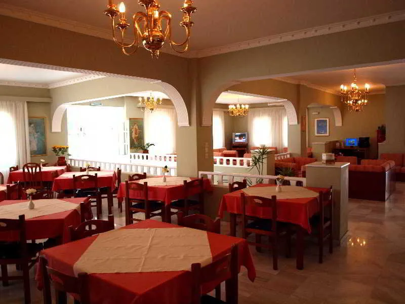 Restaurant, Albatros Hotel, Santorini