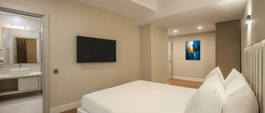 Room TWO QUEEN BEDS Room, Alodger Sirius Town Lara, Antalya