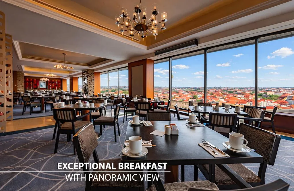 Restaurant, Grand Hotel Prague Towers, Prague