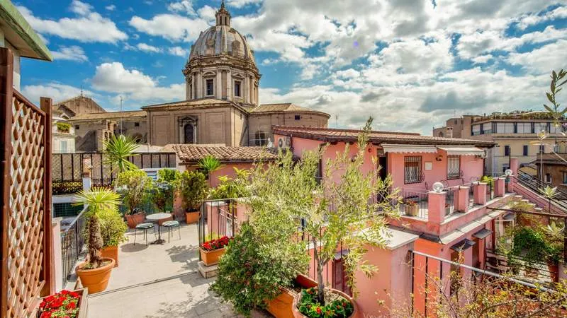 General view, Hotel Sole Roma, Rome