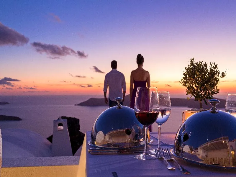 Restaurant, Astra Suites, Santorini