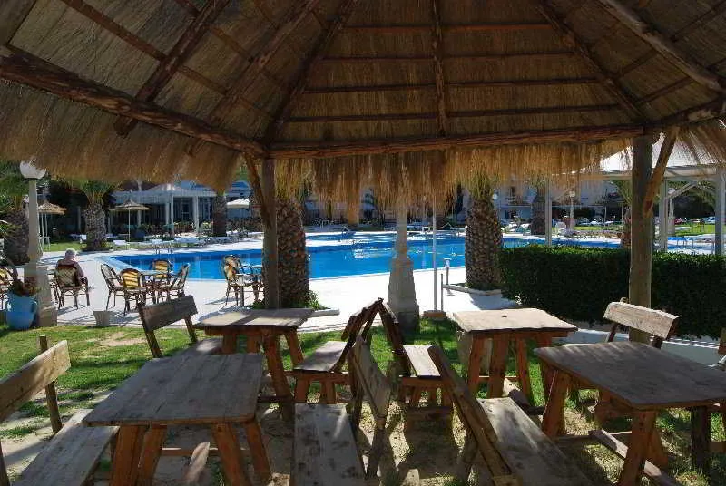 Terrace, Hotel Golf Residence, Tunisia