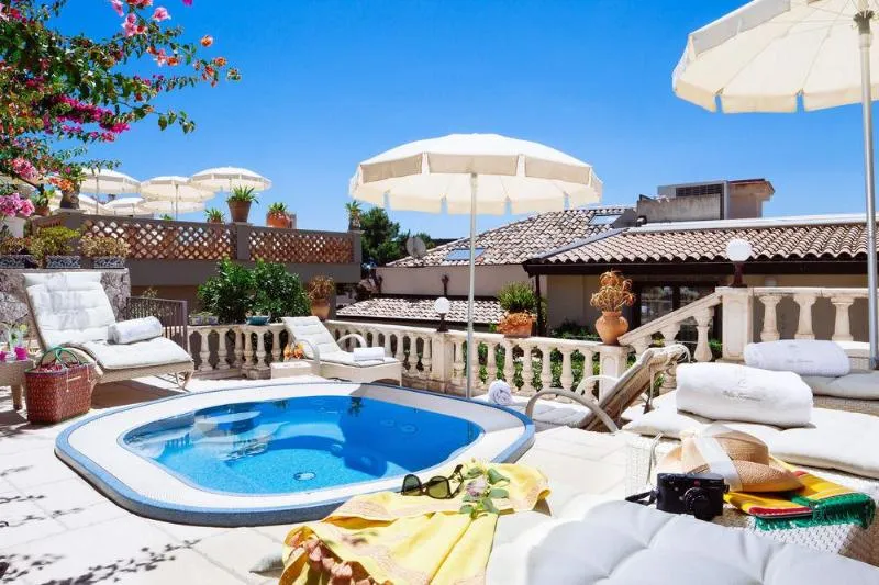 General view, Villa Taormina, Taormina