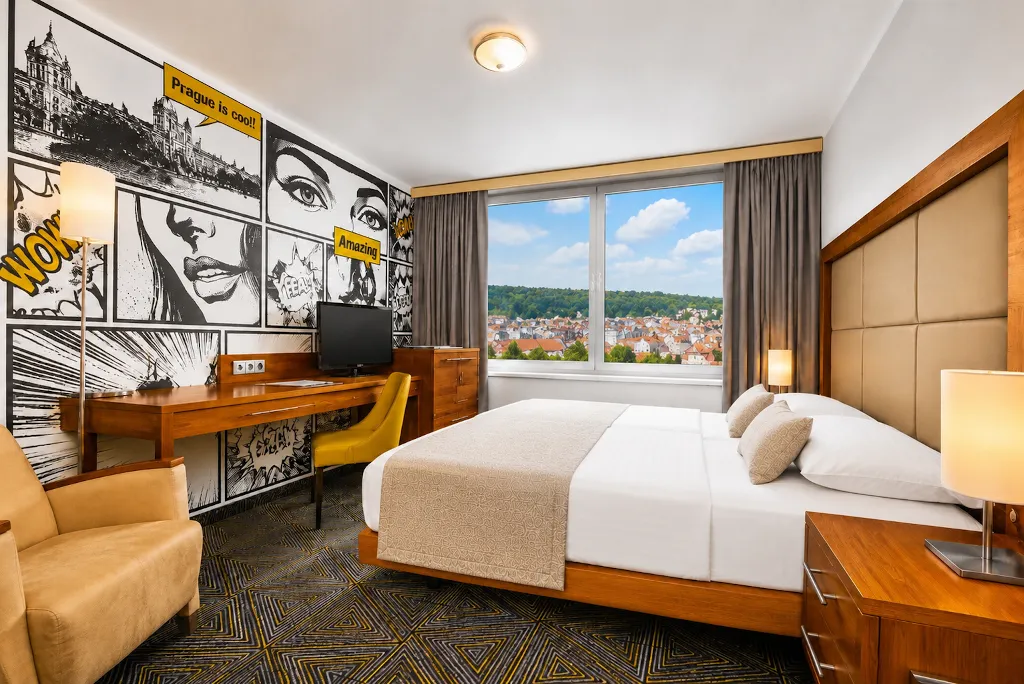 General view, Hotel Uno Prague, Prague