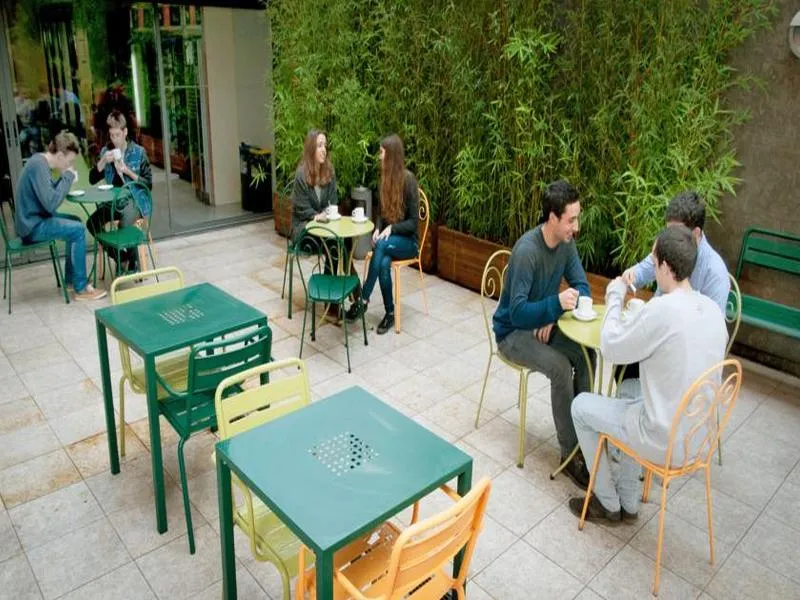 Terrace, Youth Hostel Pere Tarres, Barcelona