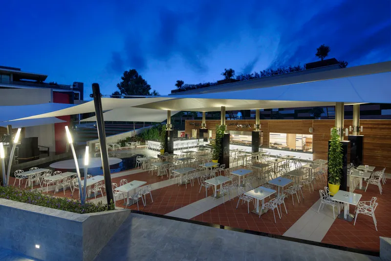 Terrace, The Sense Deluxe Hotel, Antalya
