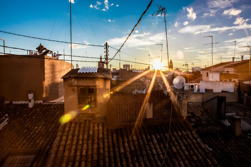 Terrace, Hulot B&B Valencia, Valencia