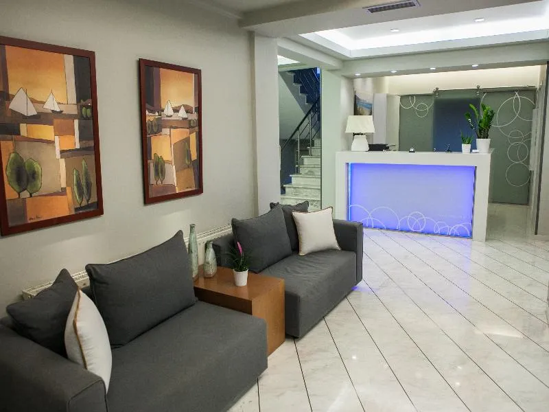 Lobby, Kronos Hotel, Thessaloniki