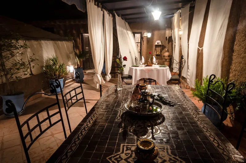 Restaurant, Riad Azalia, Marrakech