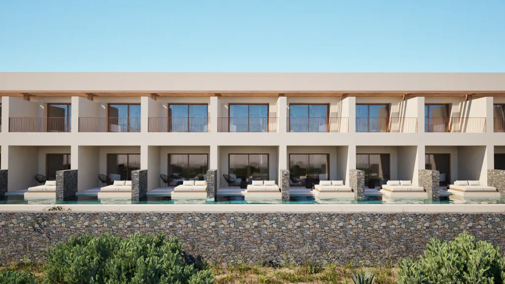 General view, ARATO by E•GEO, Kos