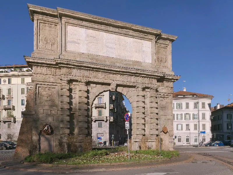 General view, Arco Romana, Milan