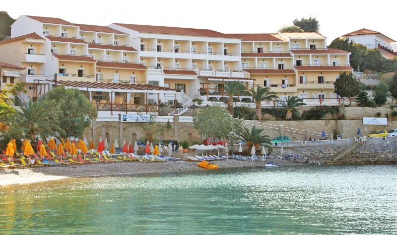 Beach, Samos bay, Samos