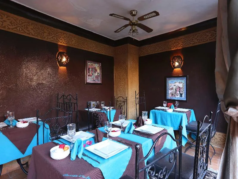 Restaurant, Riad Mille Et Une Nuits, Marrakech