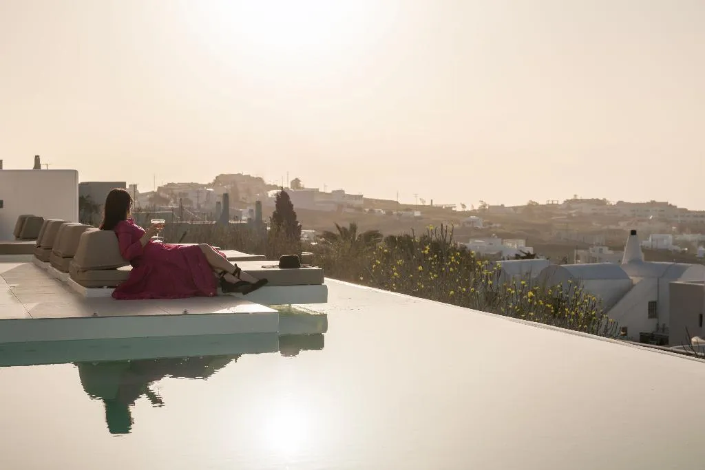 SUITE LUXURY Room, Zannos Melathron Hotel By Omilos Hotels, Santorini