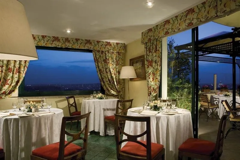 Restaurant, Bettoja Hotel Atlantico, Rome