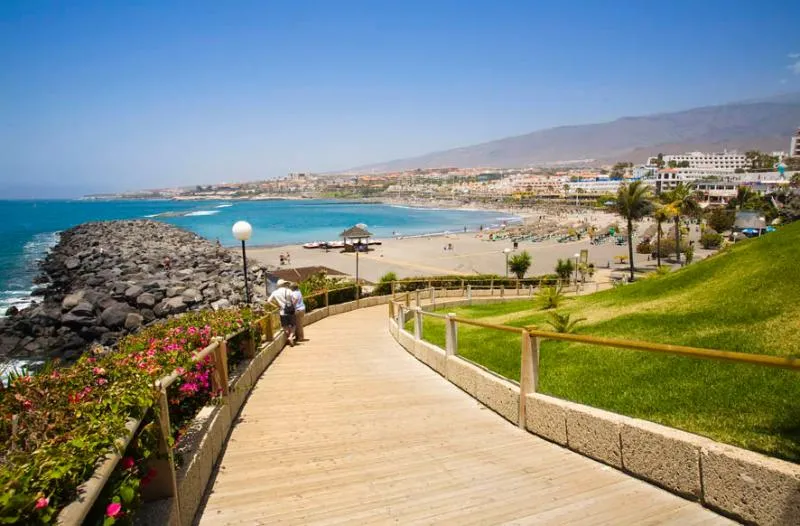 Beach, Pueblo Torviscas, Tenerife