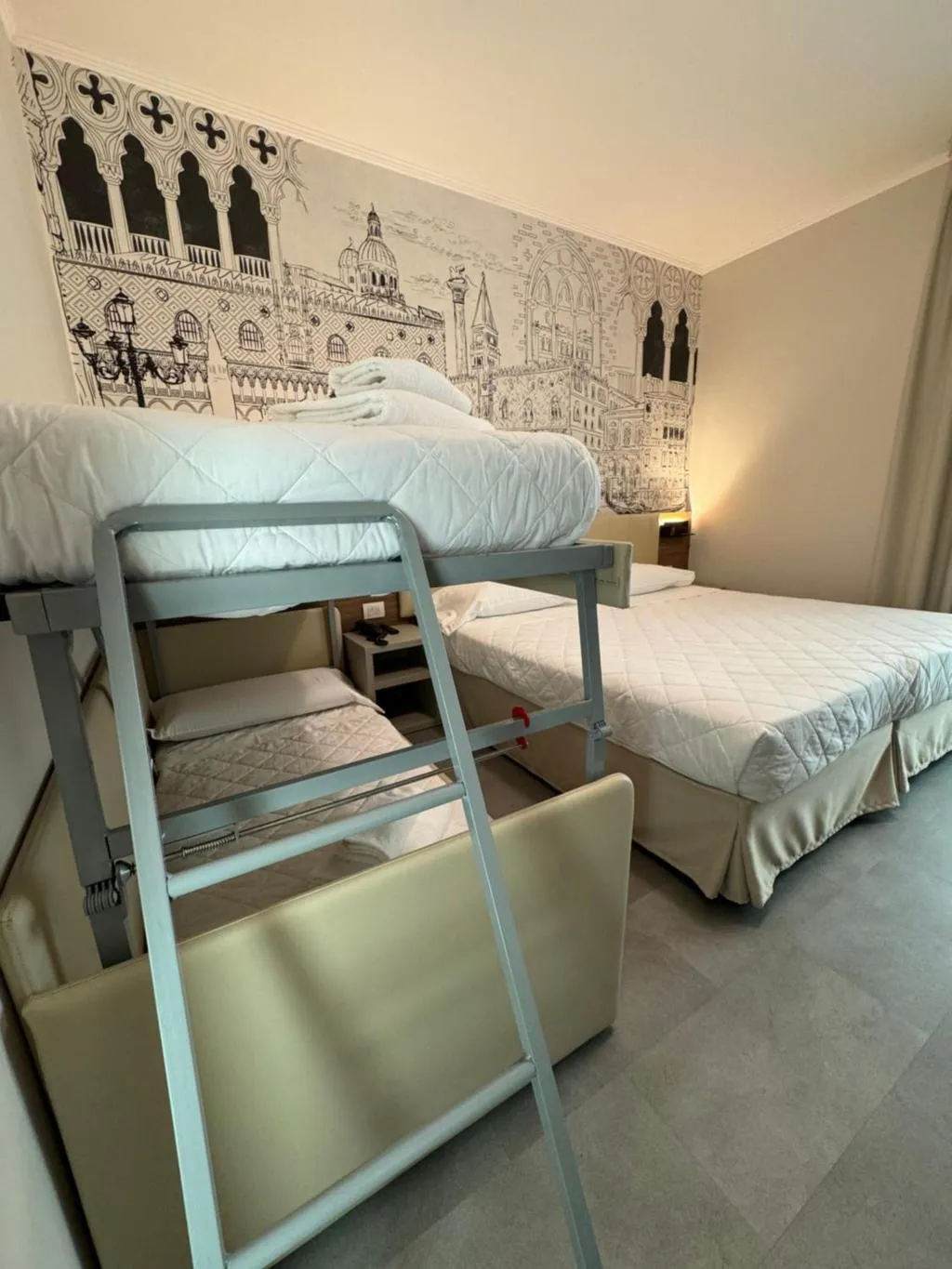 QUADRUPLE COMFORT Room, Hotel Marco Polo, Venice