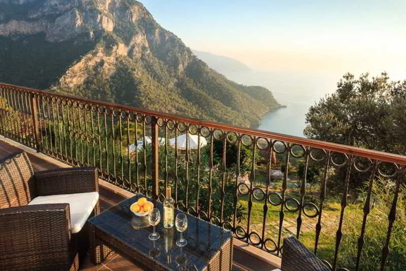 Terrace, Lissiya Hotel, Dalaman