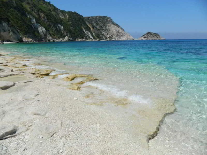 Beach, Petani Bay, Kefallinia