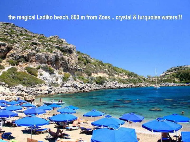 Beach, Zoes, Rhodes