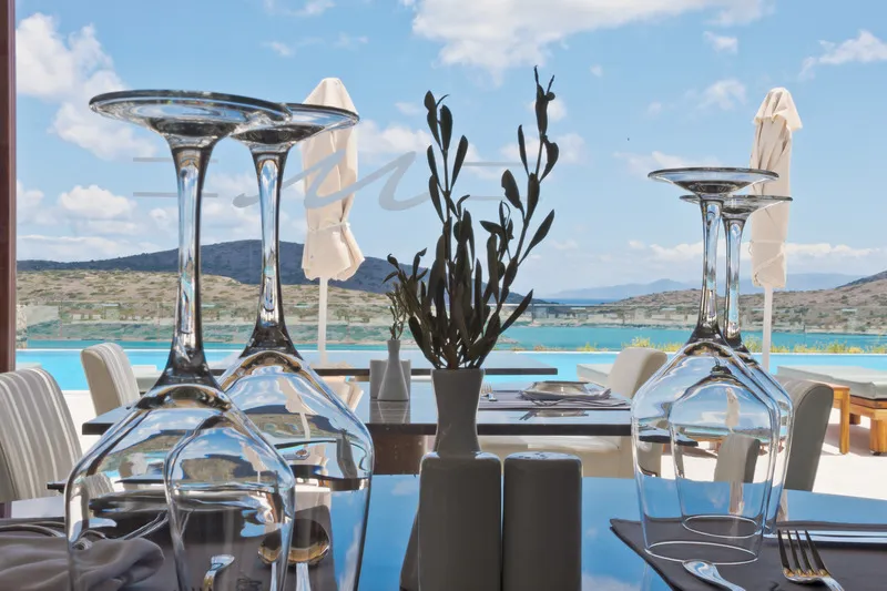 Restaurant, Royal Marmin Bay Boutique & Art Hotel, Crete