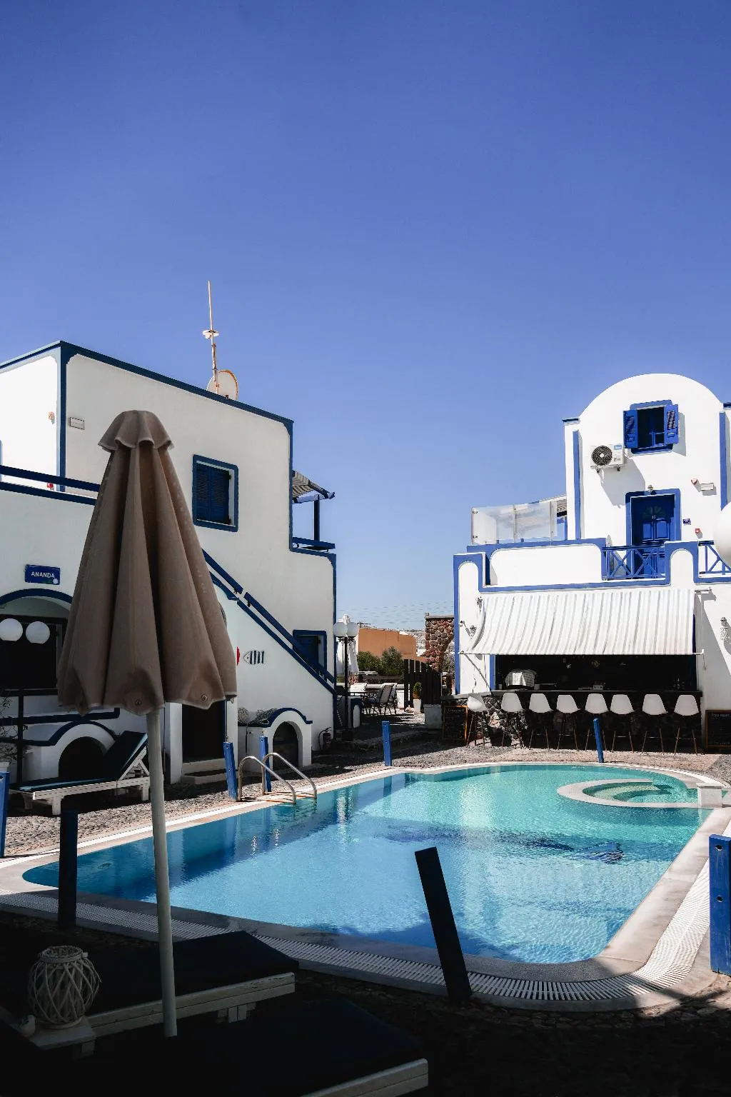 General view, Roula Villa, Santorini