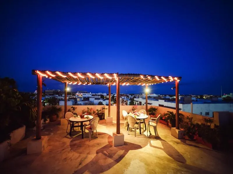 Terrace, Encanto Riviera, Playa Del Carmen