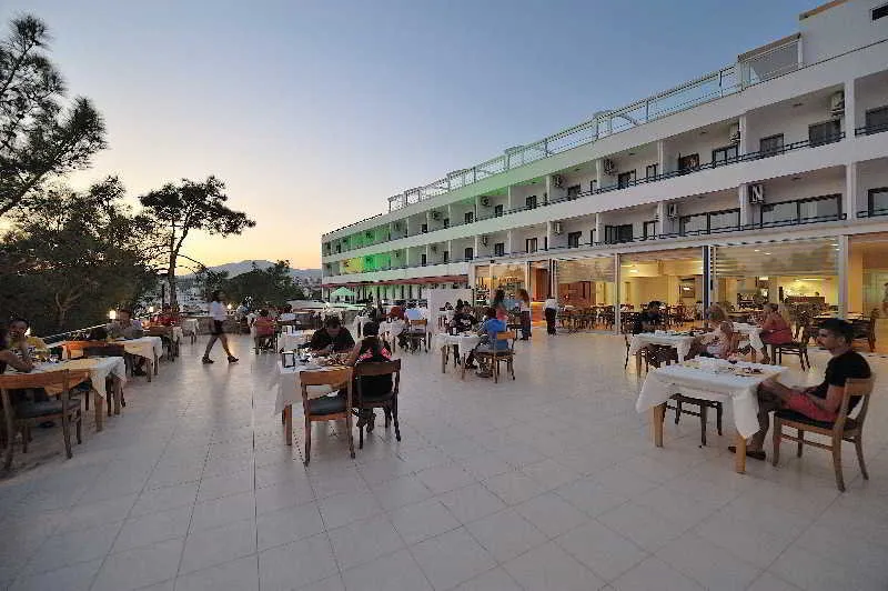 Terrace, The Best Life Hotel Gumbet Hill, Bodrum