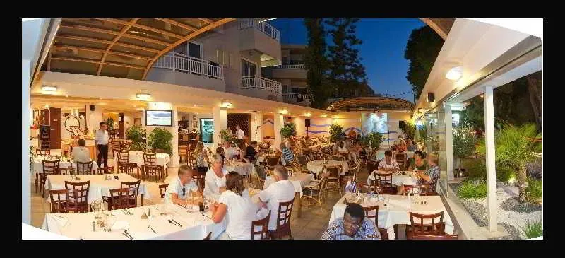 Restaurant, Poseidonia, Rhodes