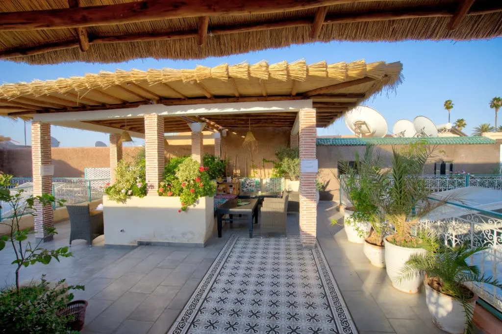 Terrace, Riad Les Oliviers and Spa, Marrakech