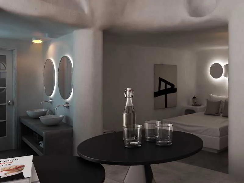 Room, Filotera Suites, Santorini